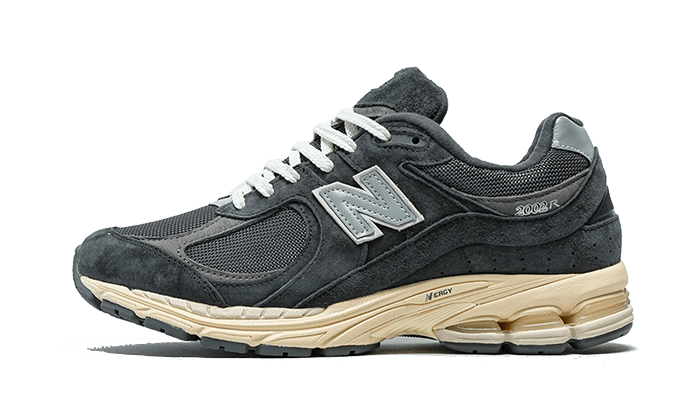 Sneakers éditions limitées et authentiques New Balance 2002R Black Dark Grey - M2002RHO - Kickzmi