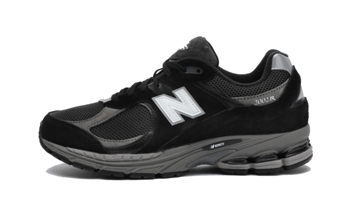 Sneakers éditions limitées et authentiques New Balance 2002R Black Dark Grey White JD Sports Exclusive - M2002RR1 -  Kickzmi