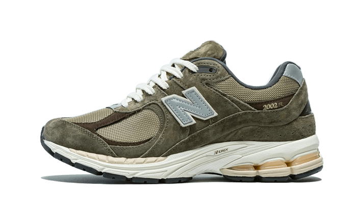 Sneakers éditions limitées et authentiques New Balance 2002R Olive Brown - M2002RHN - Kickzmi