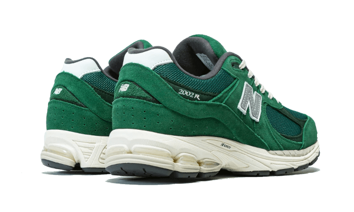 Sneakers éditions limitées et authentiques New Balance 2002R Suede Pack Forest Green - M2002RHB - Kickzmi