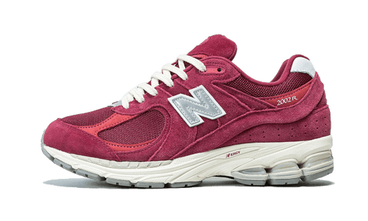 Sneakers éditions limitées et authentiques New Balance 2002R Suede Pack Red Wine - M2002RHA -  Kickzmi