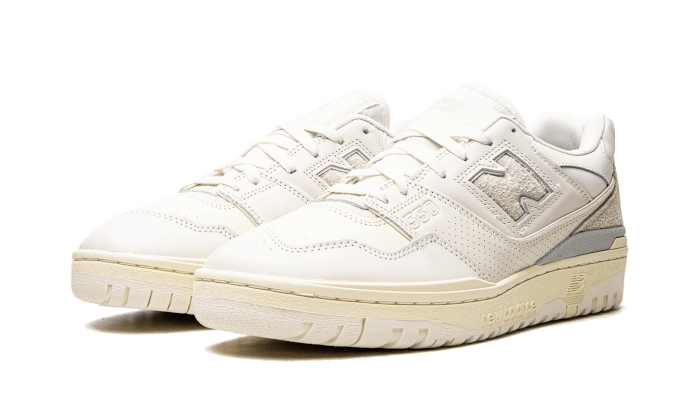 New Balance 550 Aime Leon Dore White Leather - BB550AM1 - Kickzmi