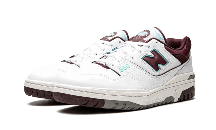 New Balance 550 Burgundy Cyan - BB550WBG - Kickzmi