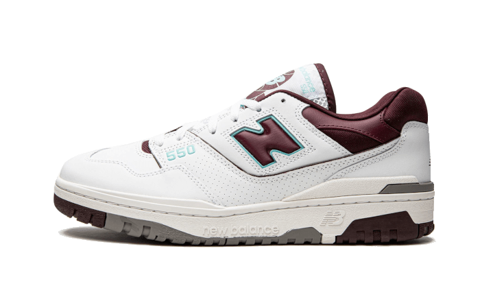 New Balance 550 Burgundy Cyan - BB550WBG - Kickzmi