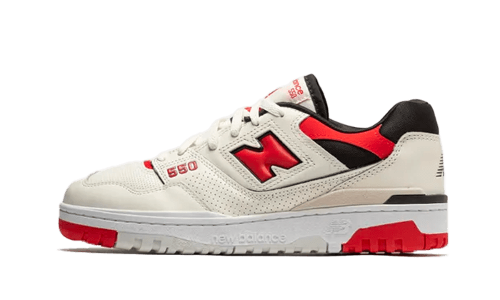 New Balance 550 Sea Salt True Red - BB550VTB - Kickzmi