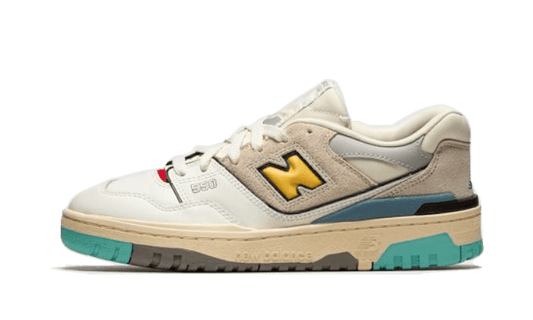 New Balance 550 Sea Salt Yellow - GSB550SC -  Kickzmi