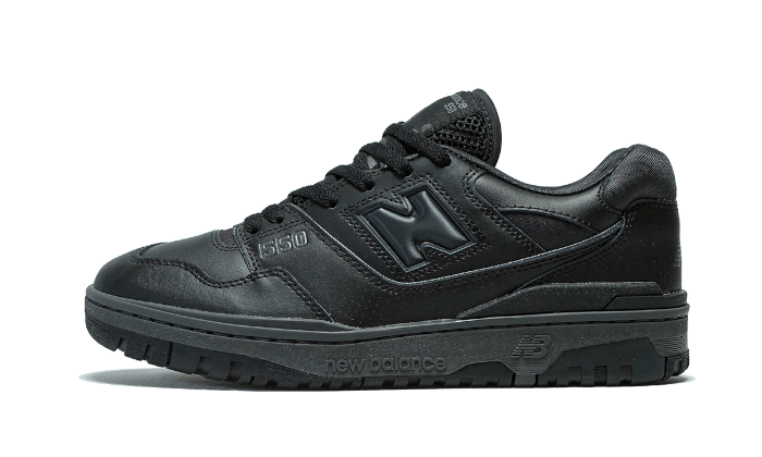 New Balance 550 Triple Black - BB550BBB / GSB550BB - Kickzmi