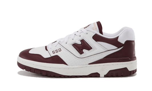 New Balance 550 White Burgundy - BB550BZ1 - Kickzmi