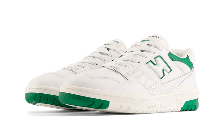 New Balance 550 White Classic Green - BB550SWB - Kickzmi