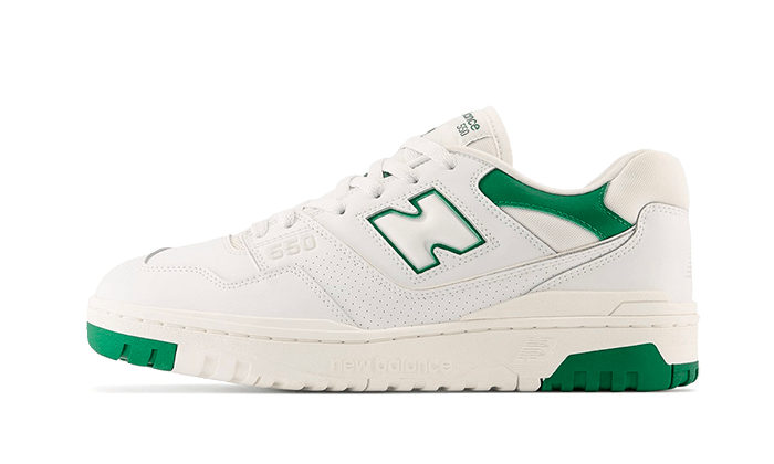 New Balance 550 White Classic Green - BB550SWB - Kickzmi