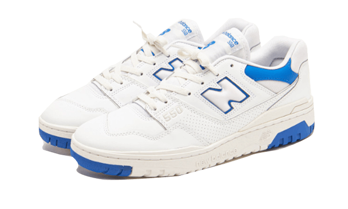 New Balance 550 White Cobalt Blue - BB550SWC - Kickzmi