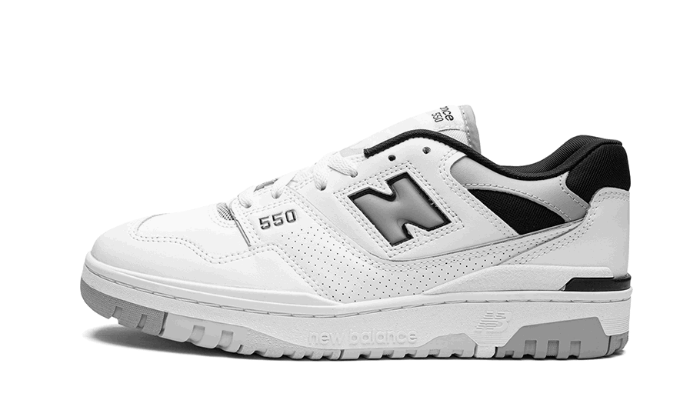 New Balance 550 White Concrete Black - BB550NCL - Kickzmi