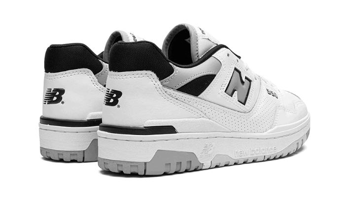 New Balance 550 White Concrete Black - BB550NCL - Kickzmi