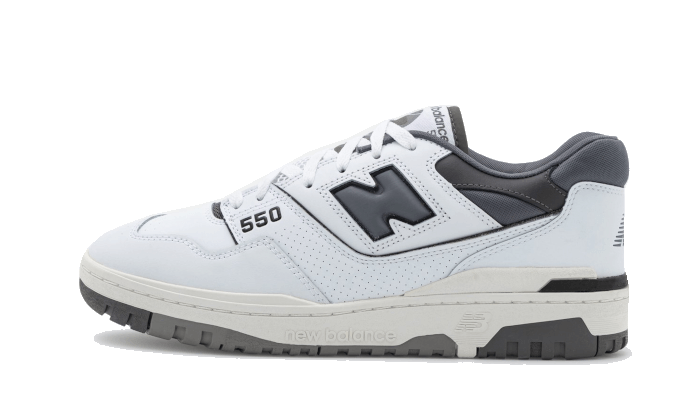 New Balance 550 White Dark Grey - BB550WTG - Kickzmi