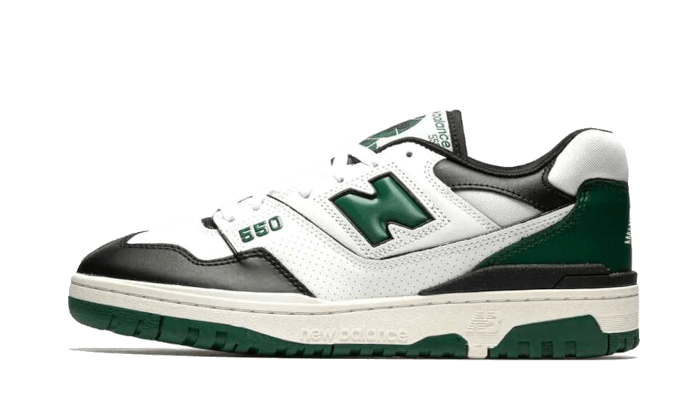 New Balance 550 White Green Black - BB550LE1 - Kickzmi