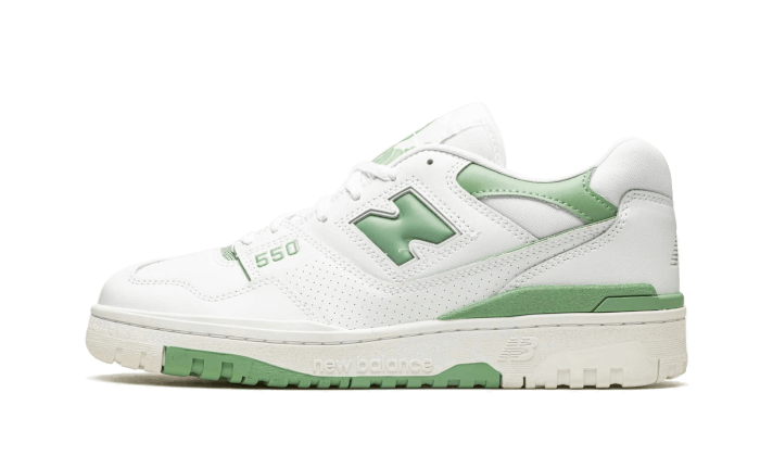 New Balance 550 White Mint Green - BB550FS1 - Kickzmi