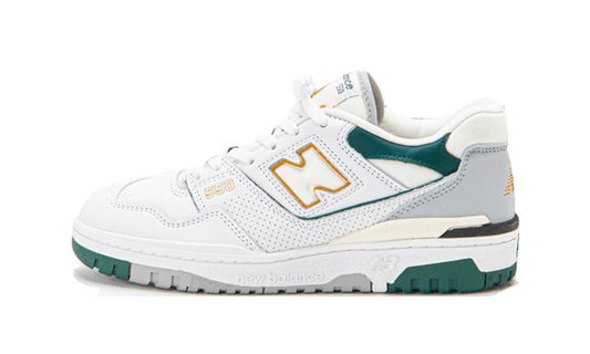 New Balance 550 White Nightwatch Green - BB550PWC - Kickzmi