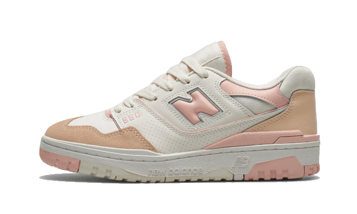 New Balance 550 White Pink Pastel - BBW550WP - Kickzmi