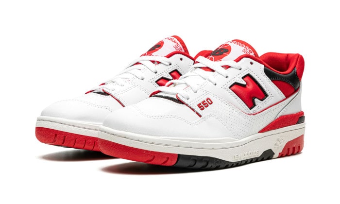 New Balance 550 White Red - BB550SE1 - Kickzmi