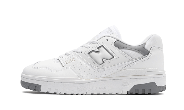 Sneakers éditions limitées et authentiques New Balance 550 White Shadow Grey - BB550SWA - Kickzmi