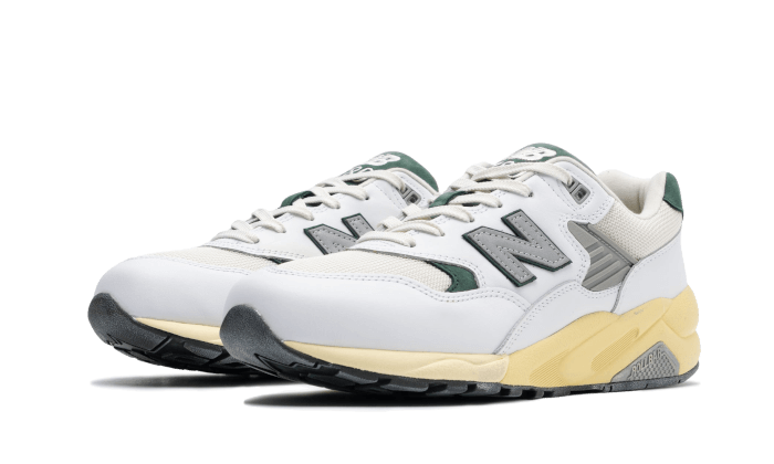 New Balance 580 White Nightwatch Green - MT580RCA - Kickzmi