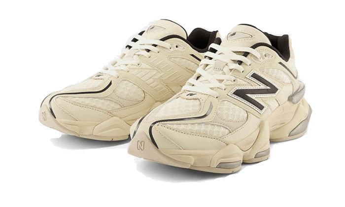 New Balance 9060 Cream Black - U9060DUA - Kickzmi