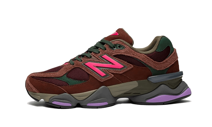 New Balance 9060 Rich Oak Burgundy - U9060BUR - Kickzmi