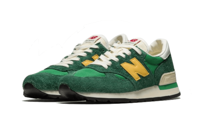 New Balance 990 V1 Made In USA Green Gold - M990GG1 - Kickzmi