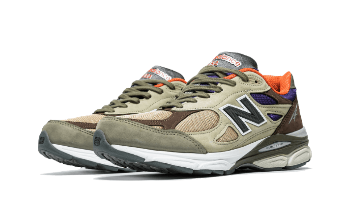 New Balance 990 V3 Made In Usa Tan Blue - M990BT3 - Kickzmi