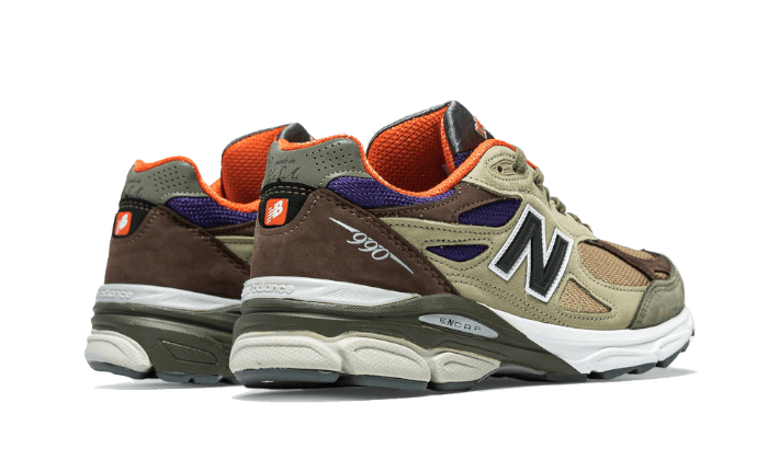 New Balance 990 V3 Made In Usa Tan Blue - M990BT3 - Kickzmi