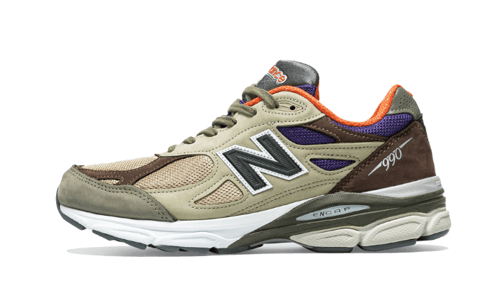 New Balance 990 V3 Made In Usa Tan Blue - M990BT3 - Kickzmi