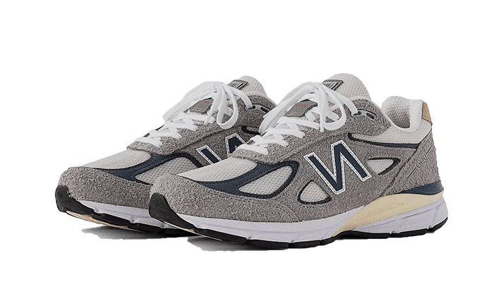 New Balance 990 V4 Made In USA Grey Suede - U990TA4 - Kickzmi