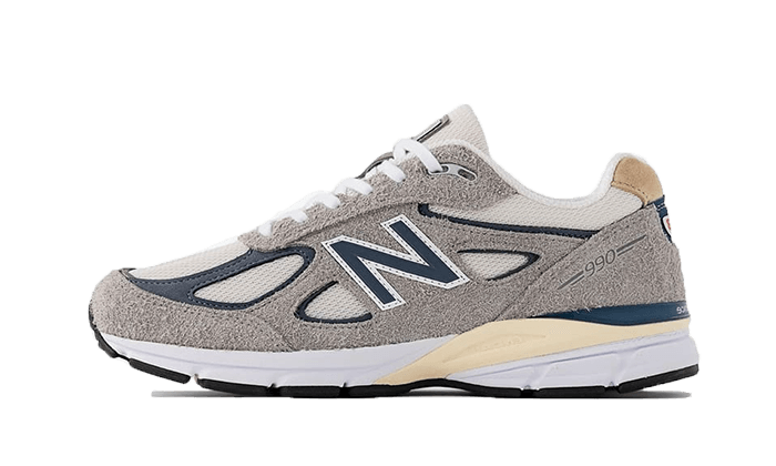 New Balance 990 V4 Made In USA Grey Suede - U990TA4 - Kickzmi