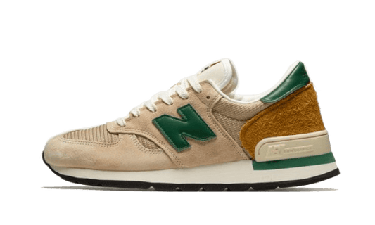 New Balance 990 v1 Made In USA Tan Green - M990TG1 - Kickzmi