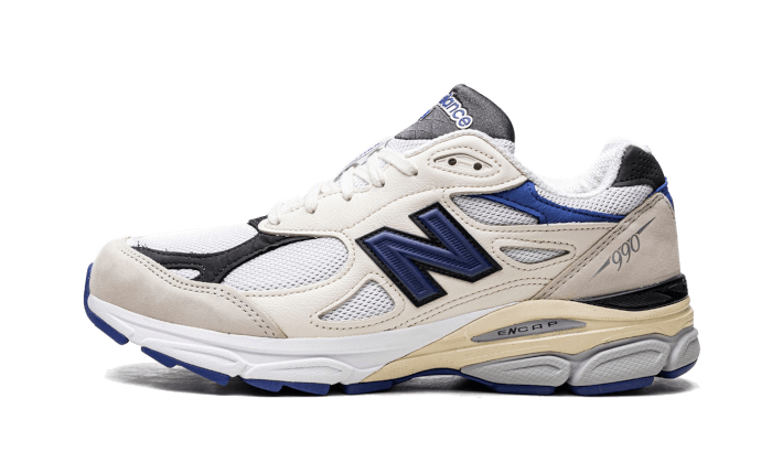 New Balance 990V3 Made In USA Cream Blue - M990WB3 - Kickzmi