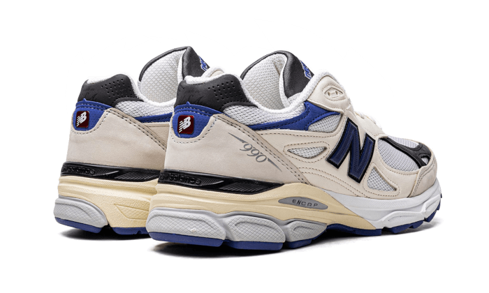 New Balance 990V3 Made In USA Cream Blue - M990WB3 - Kickzmi