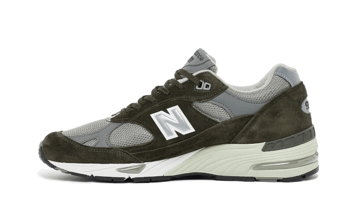 New Balance 991 Made In U.K Olive - M991OLG - Kickzmi