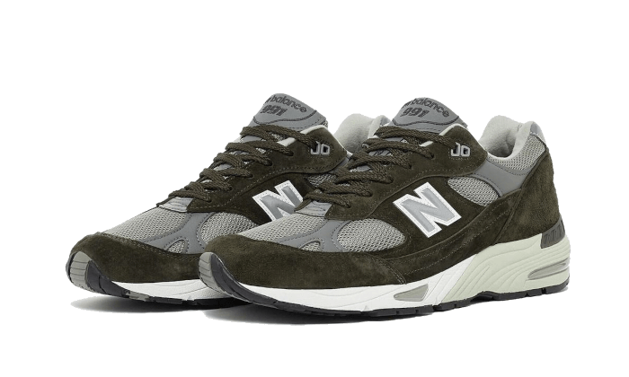 New Balance 991 Made In U.K Olive - M991OLG - Kickzmi