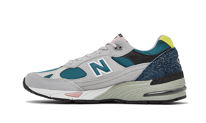 New Balance 991 Made In UK Grey Teal - M991PSG - Kickzmi