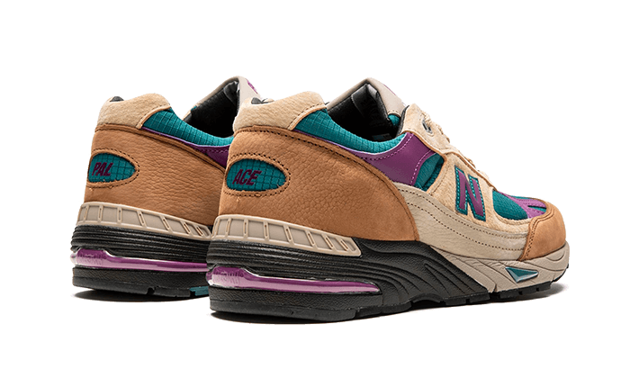 New Balance 991 Made In UK Palace Brown Teal - M991PAL - Kickzmi