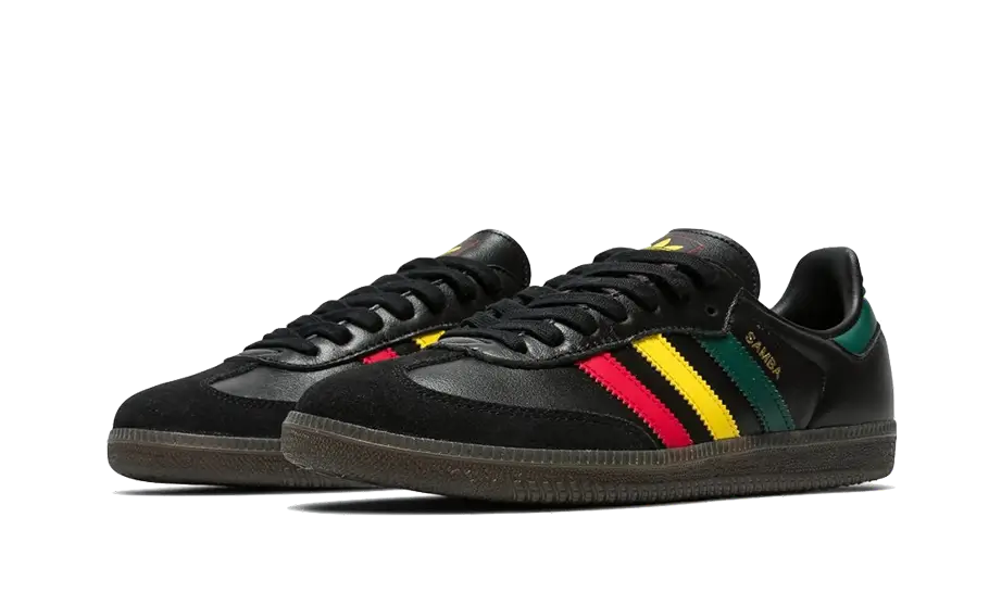 Adidas Samba OG Rasta Pack Black - IH3119 - Kickzmi