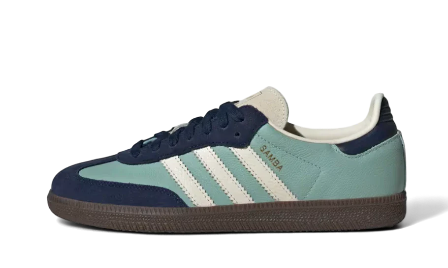 Adidas Samba OG Hazy Green Night Indigo - JI4208