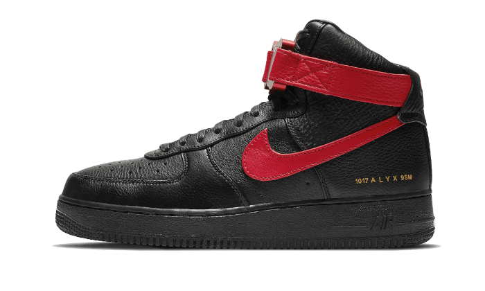 Nike Air Force 1 High Alyx Black University Red  - CQ4018-004 - Kickzmi