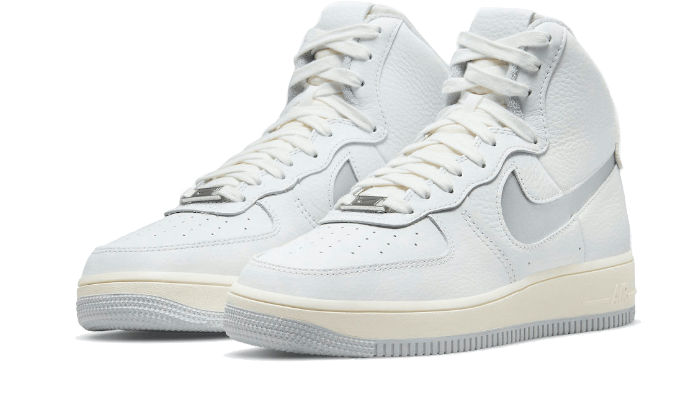 Nike Air Force 1 High Sculpt White Silver - DC3590-101 - Kickzmi