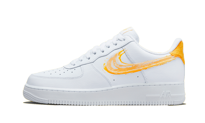 Nike Air Force 1 Low ‘07 Brushstroke Solar Flare - DX2646-100 - Kickzmi