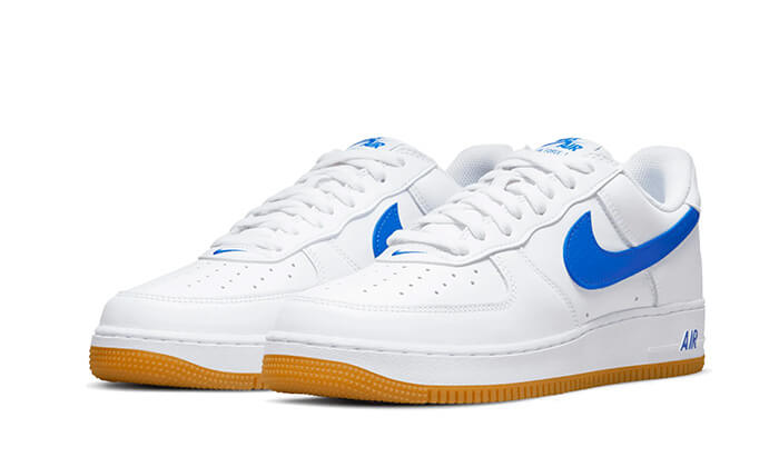 Nike Air Force 1 Low ‘07 Color of the Month Varsity Royal Gum - DJ3911-101 - Kickzmi