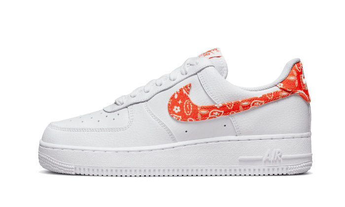 Nike Air Force 1 Low '07 Essential Orange Paisley - DJ9942-102 - Kickzmi