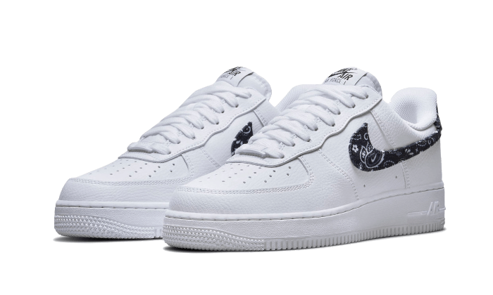 Nike Air Force 1 Low '07 Essential White Black Paisley - DH4406-101 - Kickzmi