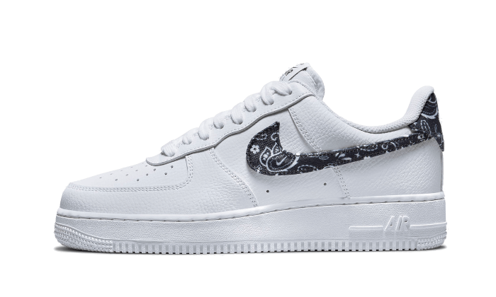 Nike Air Force 1 Low '07 Essential White Black Paisley - DH4406-101 - Kickzmi