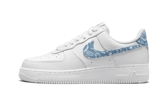 Nike Air Force 1 Low '07 Essential White Worn Blue Paisley - DH4406-100 - Kickzmi